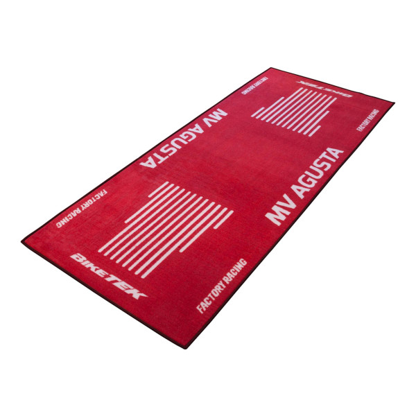 biketek Biketek series 3 mv agusta logo garage mat 190 x 80cm